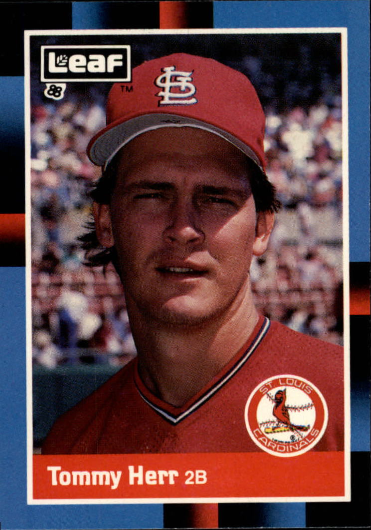 1988 Leaf/Donruss Baseball Cards       201     Tommy Herr